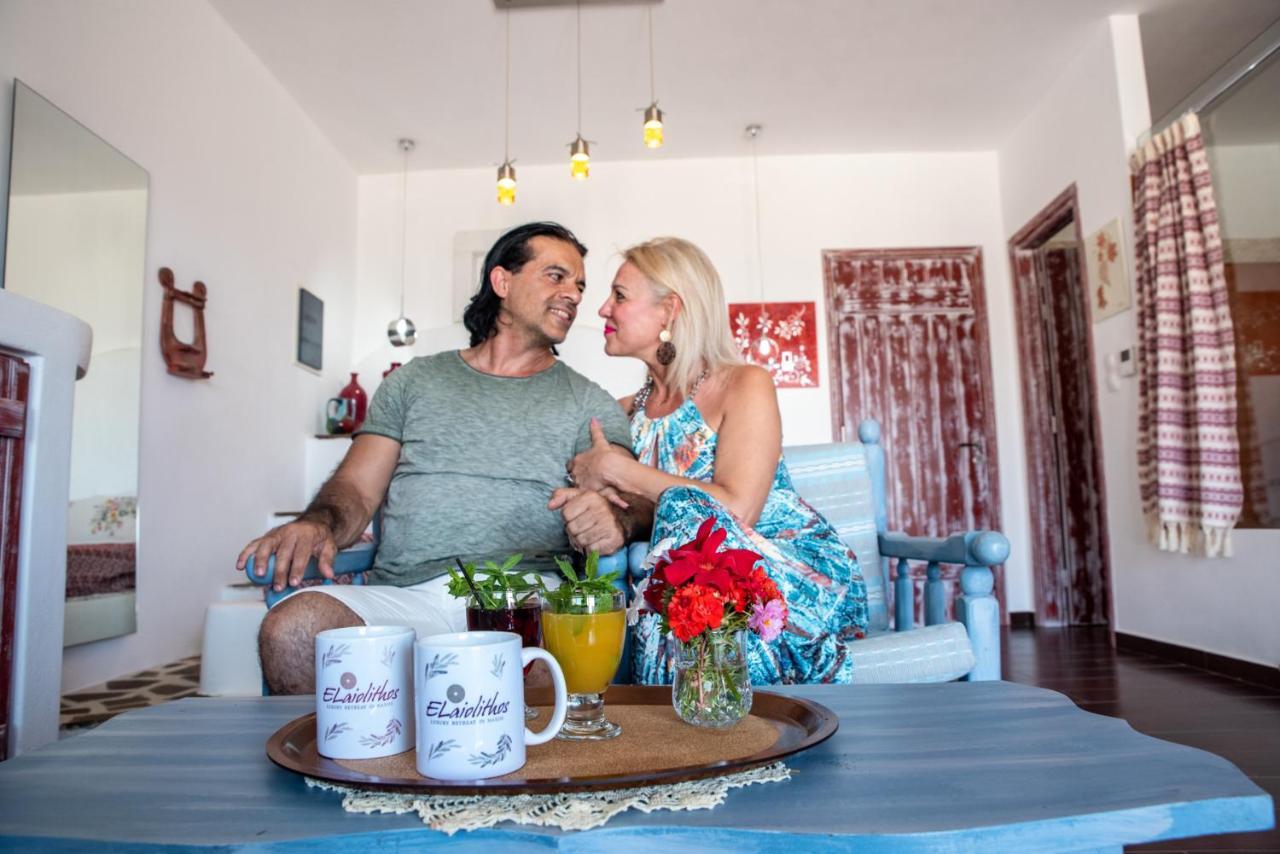 Elaiolithos - Luxury Villa Suites - Adults Only Khalkion Экстерьер фото